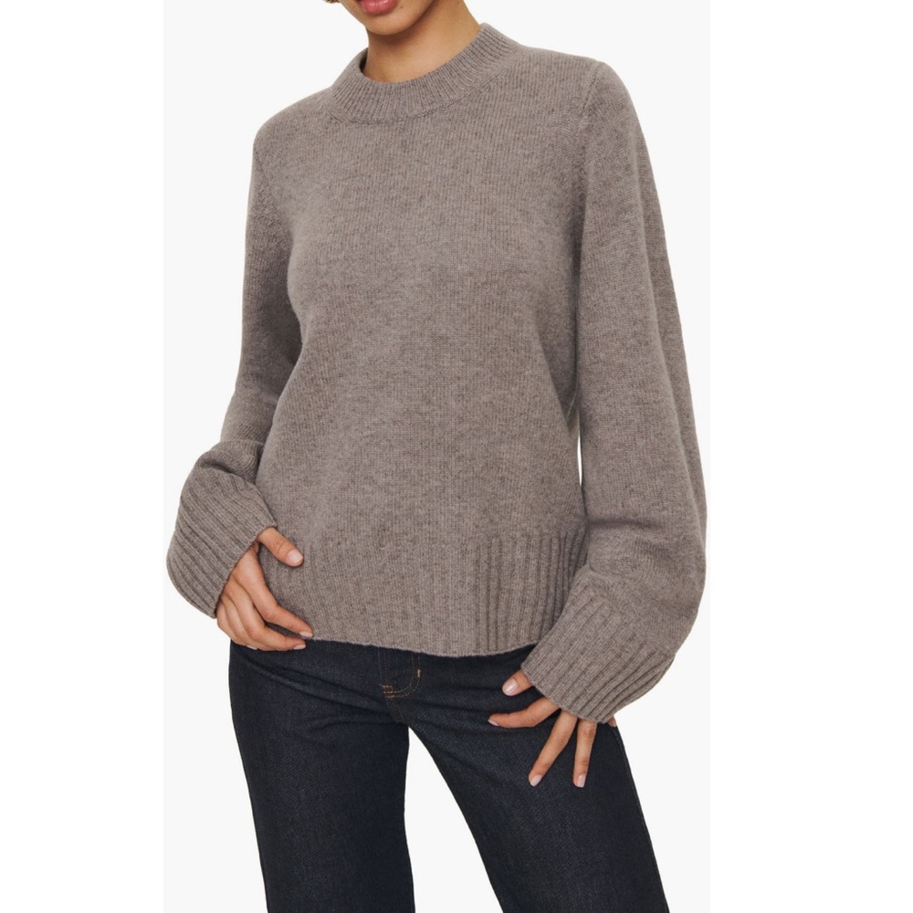 REFORMATION Calloway Crewneck Sweater